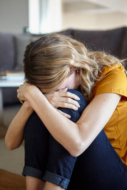 vrouw met burn out